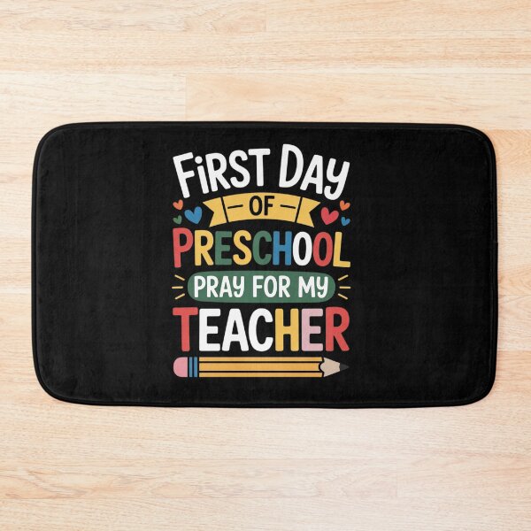 Item preview, First Day of Preschool Pre K Student Toddler Back To School designed and sold by BlassmausArt.