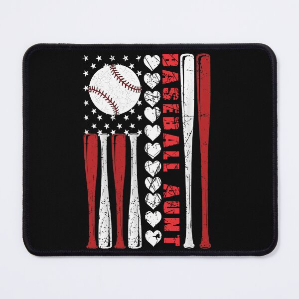 Item preview, Retro Patriotic Baseball Aunt Bat Design designed and sold by KIROSALS.