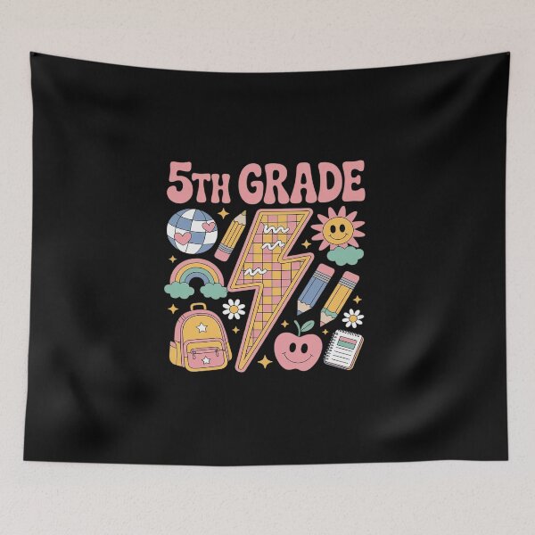 Item preview, First Day of School 5th Grade Back to School designed and sold by BlassmausArt.