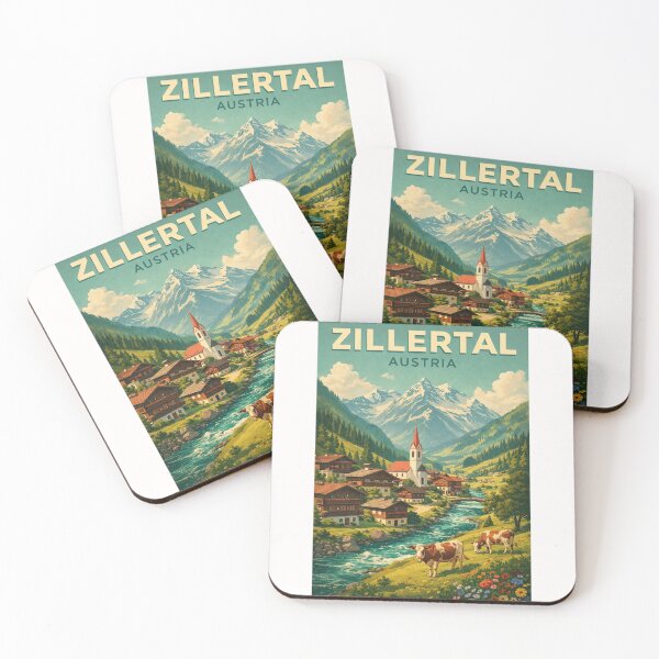 Item preview, Zillertal Tyrol Austrian Alps Mayrhofen Innsbruck Austria designed and sold by Places On Earth.