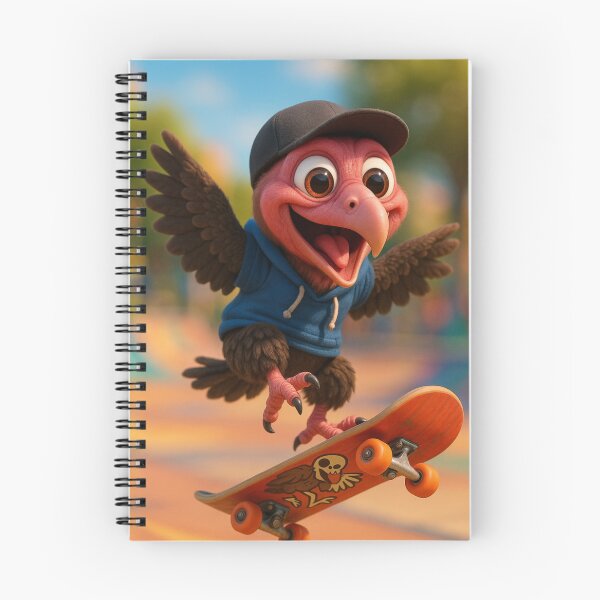 Item preview, Skater Turkey Vulture designed and sold by Sillytoe.