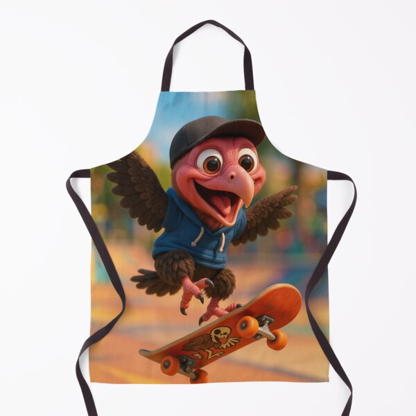 Item preview, Skater Turkey Vulture designed and sold by Sillytoe.