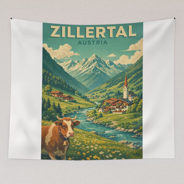 Item preview, Zillertal Austrian Alps Tyrol Mayrhofen Hintertux Glacier designed and sold by Places On Earth.