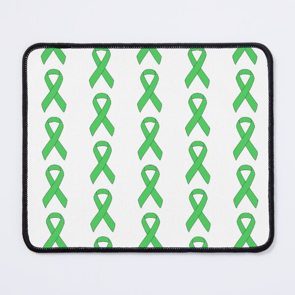 Item preview, Green Mental Health Awareness Ribbon Vector designed and sold by THP Creative.