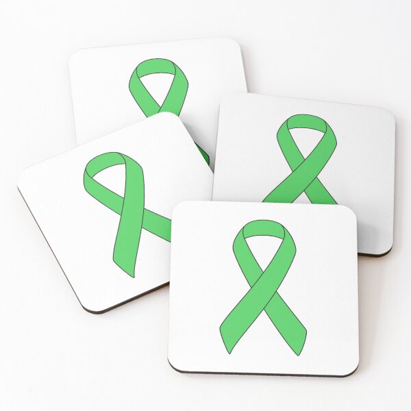 Item preview, Green Mental Health Awareness Ribbon Vector designed and sold by THP Creative.