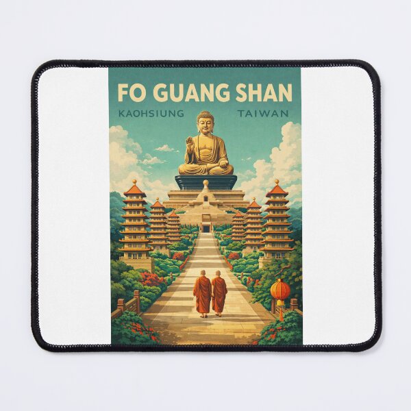 Item preview, Fo Guang Shan Kaohsiung Taiwan Buddha Museum Dashu designed and sold by Places On Earth.