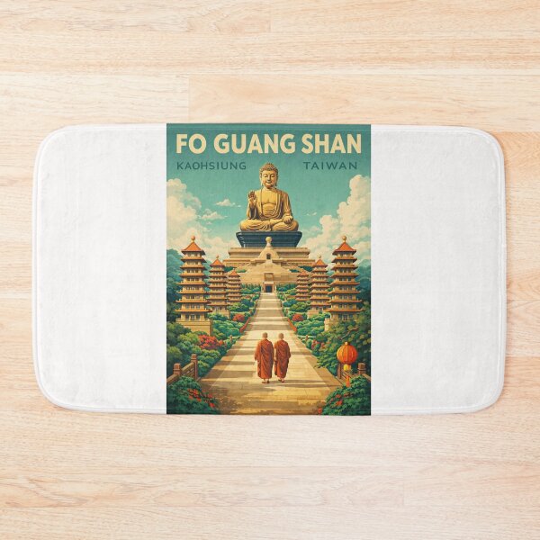 Item preview, Fo Guang Shan Kaohsiung Taiwan Buddha Museum Dashu designed and sold by Places On Earth.