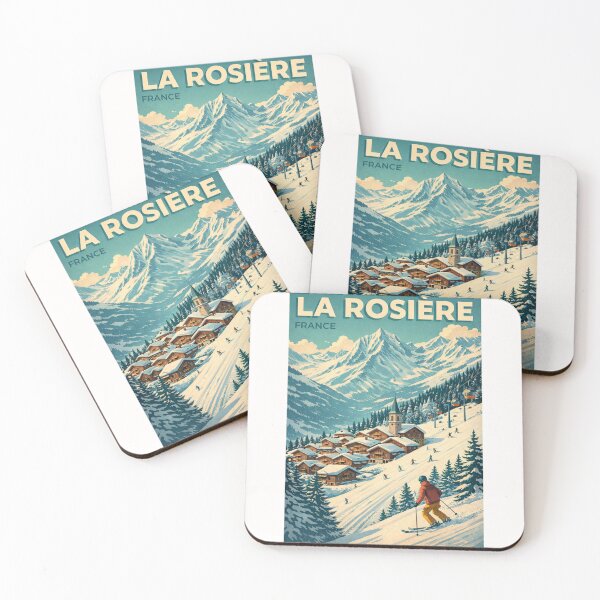 Item preview, La Rosière Savoie French Alps Tarentaise Valley Mont Valaisan designed and sold by Places On Earth.