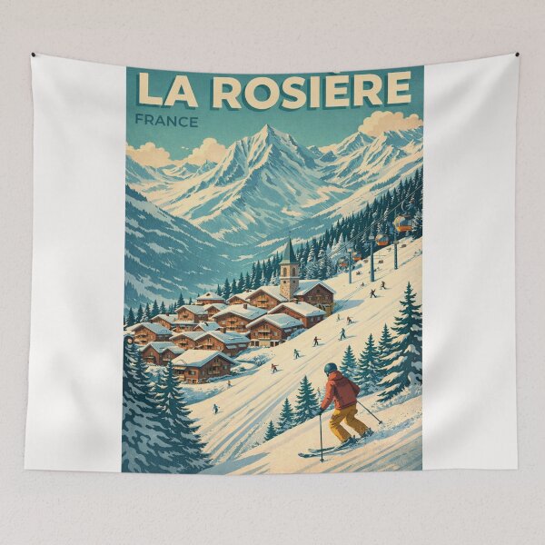 Item preview, La Rosière Savoie French Alps Tarentaise Valley Mont Valaisan designed and sold by Places On Earth.