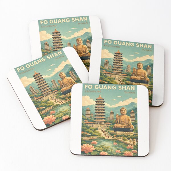 Item preview, Fo Guang Shan Buddhist Temple in Kaohsiung Taiwan  designed and sold by Places On Earth.