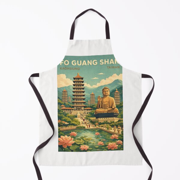 Item preview, Fo Guang Shan Buddhist Temple in Kaohsiung Taiwan designed and sold by Places On Earth.