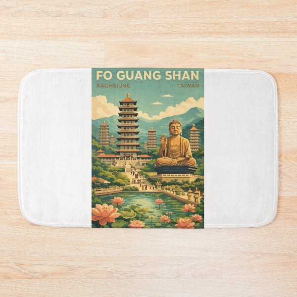Item preview, Fo Guang Shan Buddhist Temple in Kaohsiung Taiwan  designed and sold by Places On Earth.