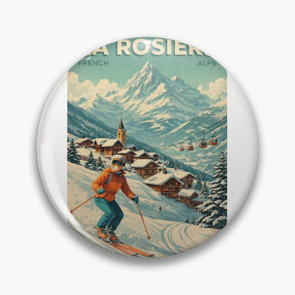 Item preview, La Rosière Savoie Tarentaise Valley Mont Valaisan French Alps designed and sold by Places On Earth.