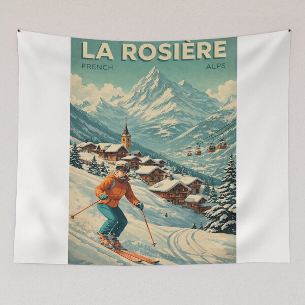 Item preview, La Rosière Savoie Tarentaise Valley Mont Valaisan French Alps designed and sold by Places On Earth.