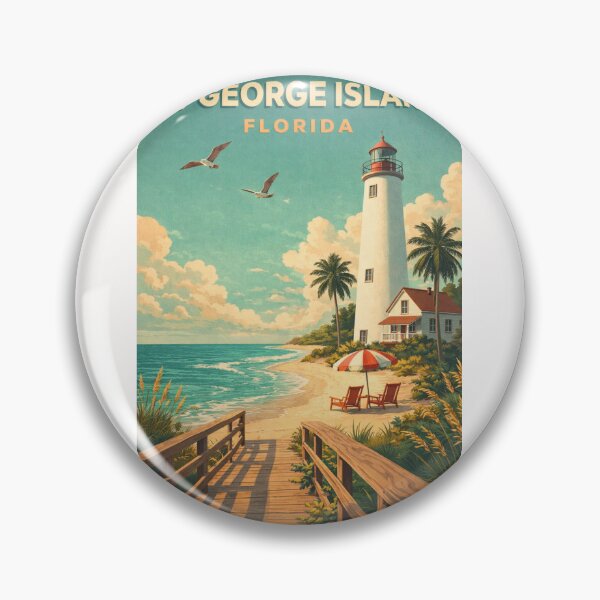 Item preview, St George Island Florida Gulf of Mexico St George Lighthouse Franklin County designed and sold by Places On Earth.