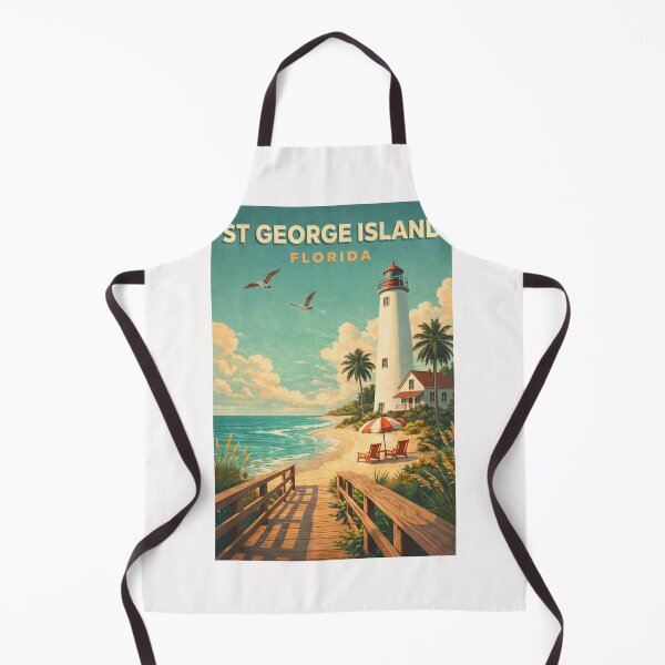 Item preview, St George Island Florida Gulf of Mexico St George Lighthouse Franklin County designed and sold by Places On Earth.