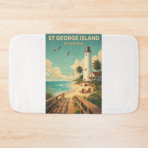 Item preview, St George Island Florida Gulf of Mexico St George Lighthouse Franklin County designed and sold by Places On Earth.