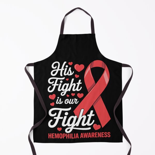 Item preview, His Fight Is Our Fight Hemophilia Awareness designed and sold by BlassmausArt.