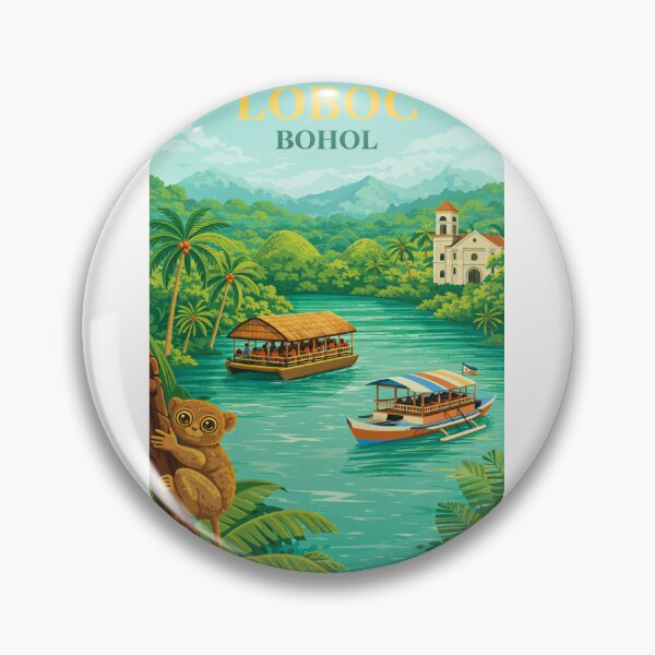 Item preview, Loboc River Bohol Philippines Tarsier Chocolate Hills Loboc designed and sold by Places On Earth.
