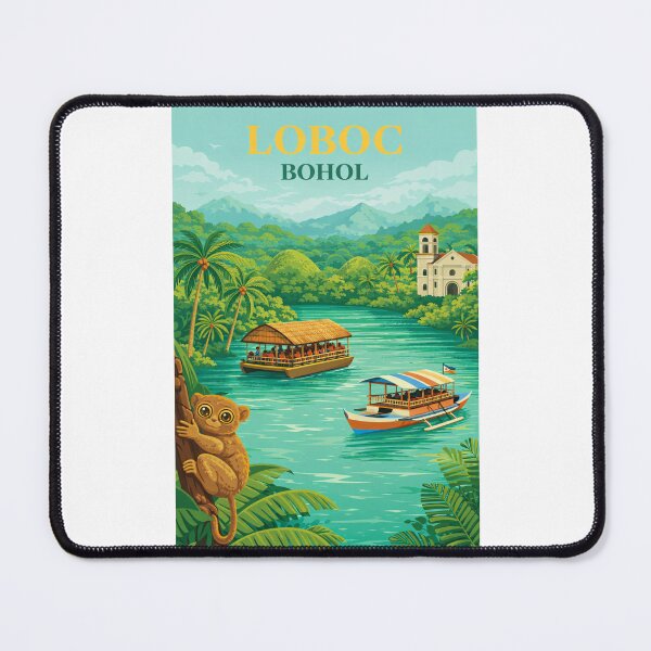 Item preview, Loboc River Bohol Philippines Tarsier Chocolate Hills Loboc designed and sold by Places On Earth.