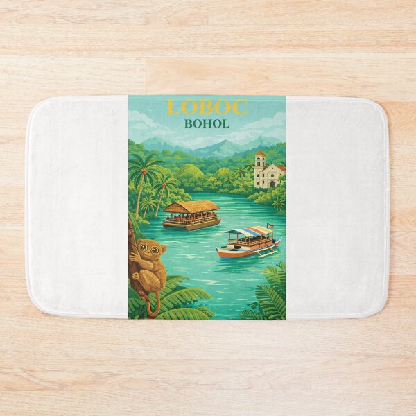 Item preview, Loboc River Bohol Philippines Tarsier Chocolate Hills Loboc designed and sold by Places On Earth.