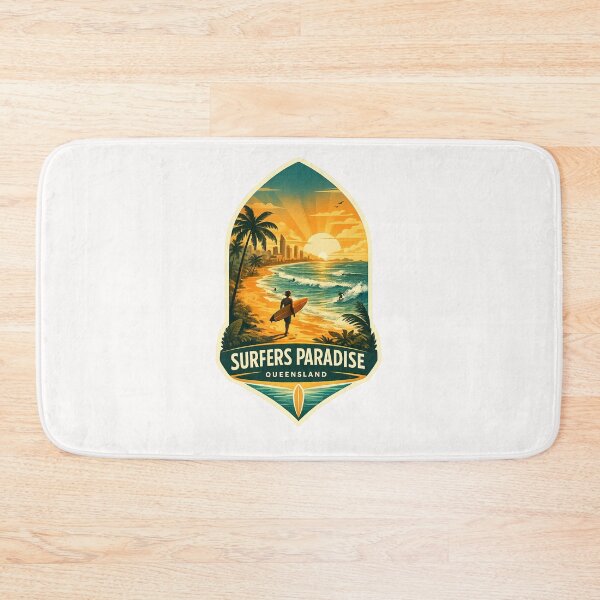 Item preview, Surfers Paradise Queensland Gold Coast Pacific Ocean Australia designed and sold by Places On Earth.