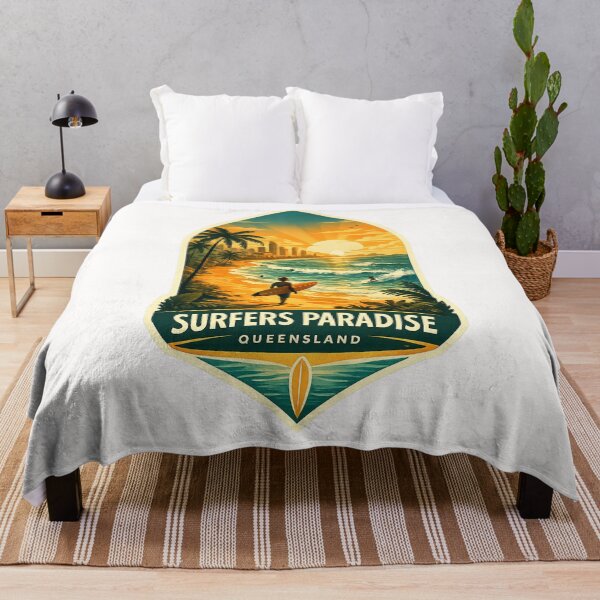 Item preview, Surfers Paradise Queensland Gold Coast Pacific Ocean Australia designed and sold by Places On Earth.