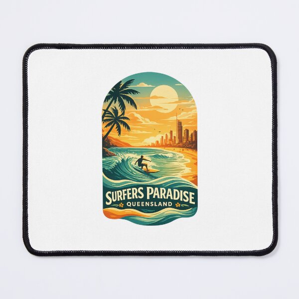 Item preview, Surfers Paradise Queensland Gold Coast Pacific Ocean Broadbeach designed and sold by Places On Earth.