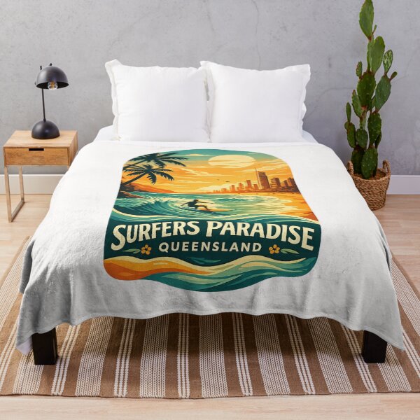 Item preview, Surfers Paradise Queensland Gold Coast Pacific Ocean Broadbeach designed and sold by Places On Earth.