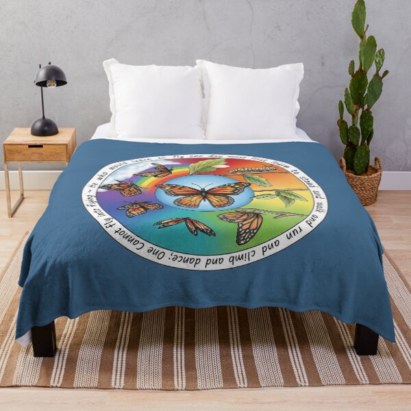 Item preview, Becoming a Butterfly: Nietzsche Quote Mandala Art designed and sold by fruitfuLIFEstudio.