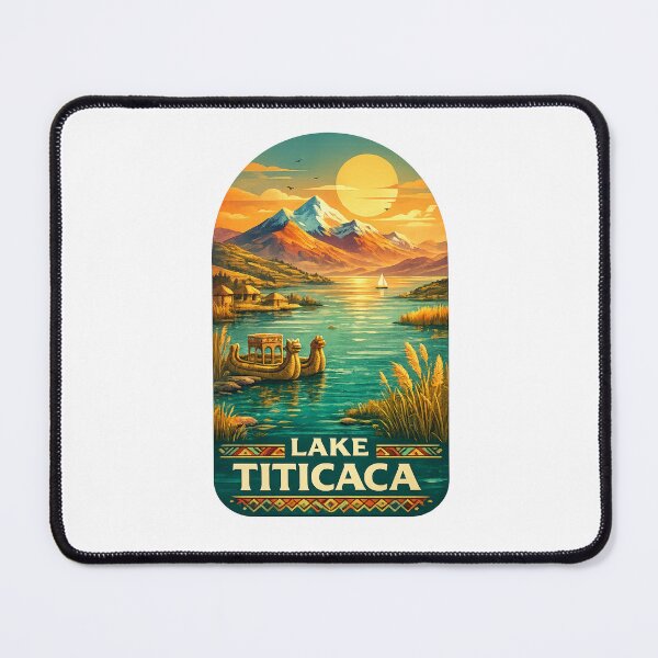 Item preview, Lake Titicaca Andes Peru Bolivia Uros Islands Puno designed and sold by Places On Earth.