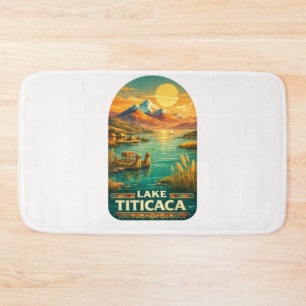 Item preview, Lake Titicaca Andes Peru Bolivia Uros Islands Puno designed and sold by Places On Earth.