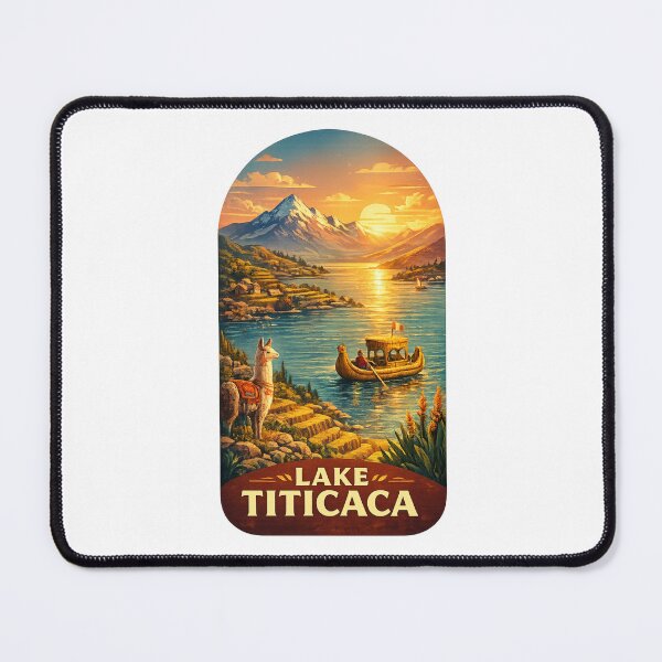Item preview, Lake Titicaca Andes Peru Bolivia Puno Uros Islands designed and sold by Places On Earth.