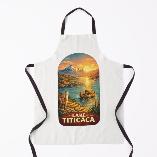 Item preview, Lake Titicaca Andes Peru Bolivia Puno Uros Islands designed and sold by Places On Earth.
