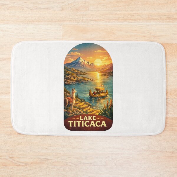 Item preview, Lake Titicaca Andes Peru Bolivia Puno Uros Islands designed and sold by Places On Earth.