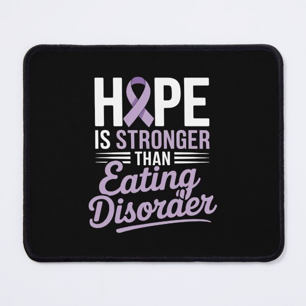 Item preview, Hope Is Stronger Than Eating Disorder Awareness designed and sold by BlassmausArt.