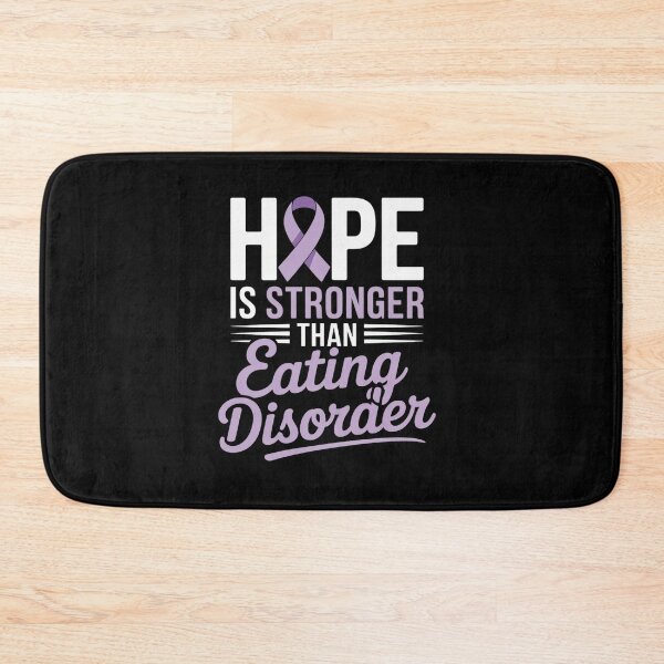 Item preview, Hope Is Stronger Than Eating Disorder Awareness designed and sold by BlassmausArt.