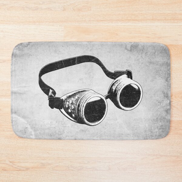 Item preview, Steampunk Brass Welding Goggles Workshop Worn designed and sold by Ghoul Enterprises.