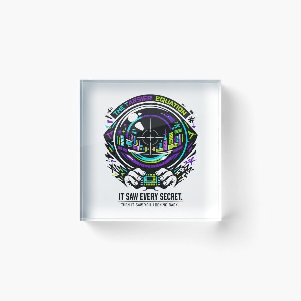Item preview, Tarsier Equation Neon Surveillance Vision designed and sold by WildlifeInc.