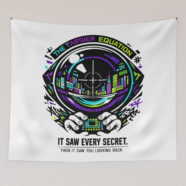 Item preview, Tarsier Equation Neon Surveillance Vision designed and sold by WildlifeInc.