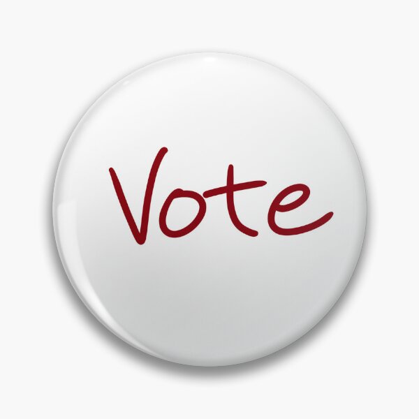 Item preview, Vote (in red) designed and sold by abeink.