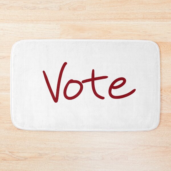 Item preview, Vote (in red) designed and sold by abeink.