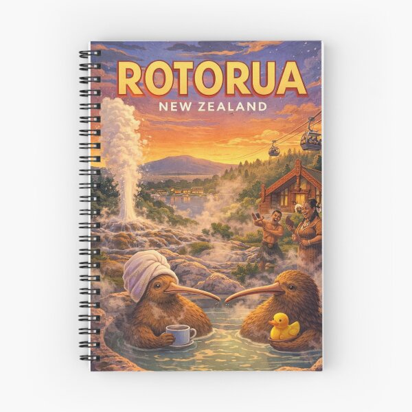 Item preview, Rotorua Bay of Plenty Pohutu Geyser Whakarewarewa Te Puia North Island designed and sold by Places On Earth.