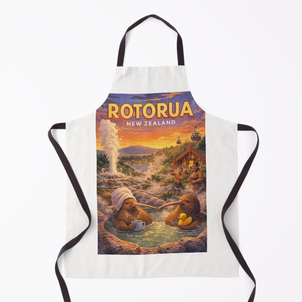 Item preview, Rotorua Bay of Plenty Pohutu Geyser Whakarewarewa Te Puia North Island designed and sold by Places On Earth.