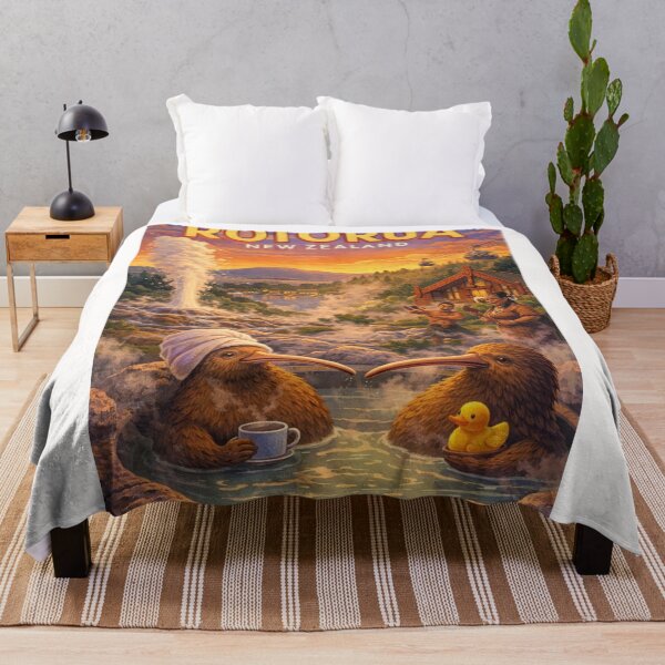 Item preview, Rotorua Bay of Plenty Pohutu Geyser Whakarewarewa Te Puia North Island designed and sold by Places On Earth.