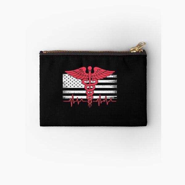 Item preview, Thin Red Line USA Flag Nurse designed and sold by BlassmausArt.