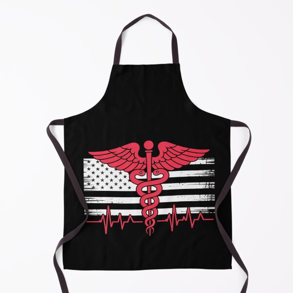 Item preview, Thin Red Line USA Flag Nurse designed and sold by BlassmausArt.