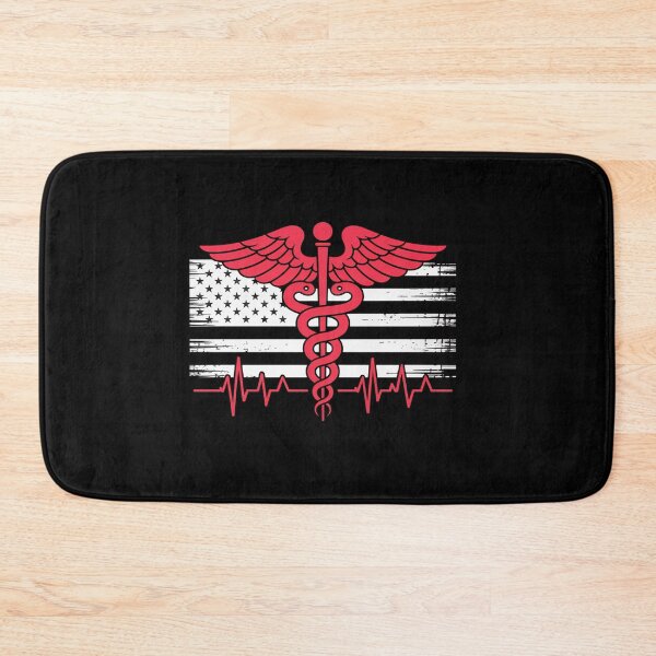 Item preview, Thin Red Line USA Flag Nurse designed and sold by BlassmausArt.