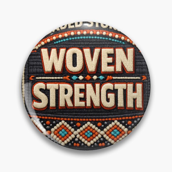 Item preview, Beaded Stories Woven Strength Emblem designed and sold by Dresut.