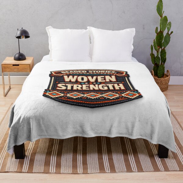 Item preview, Beaded Stories Woven Strength Emblem designed and sold by Dresut.